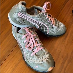 Puma Pink and Gray casual Sneaker